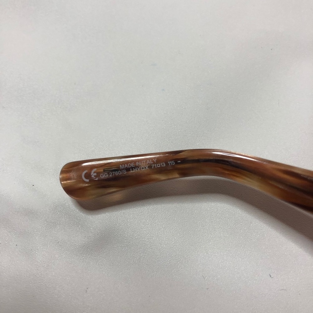 GUCCI Sunglasses GG Metal Frame Brown - Picture 12 of 14